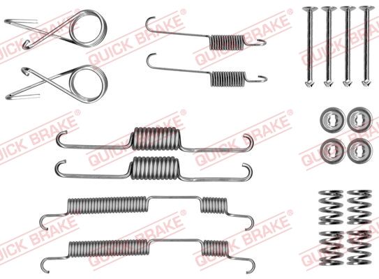 QUICK BRAKE Комплектующие, тормозная колодка 105-0022